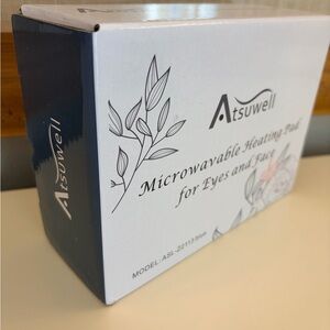 Atsuwell Microwavable Heating or Cooling Pad for eyes and face
